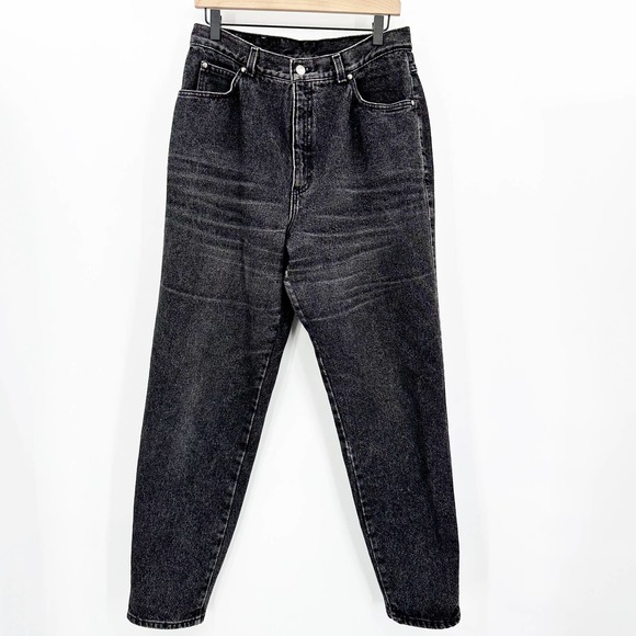 Levi's Vintage 80's  900‎ Series Tapered Jeans Acid Wash Black Rare Size 10 READ - Picture 1 of 9